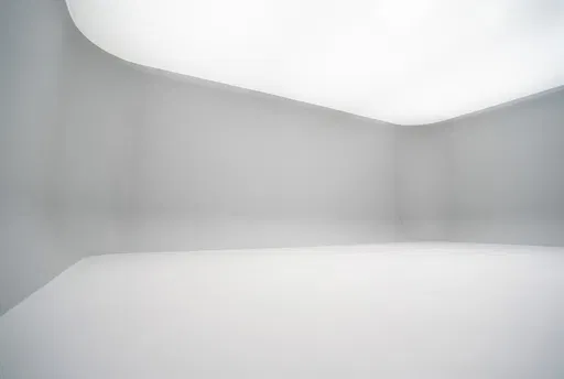 Empty Gray Cyclorama Studio Background