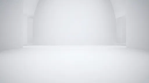 Minimalist White 3D Architectural Background
