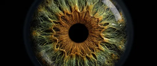 Extreme Macro Hazel Human Iris