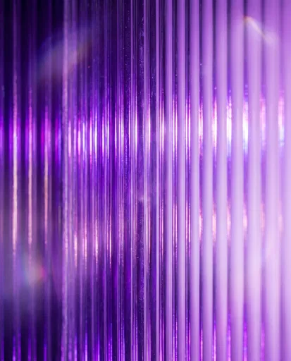 Purple Fluted Glass Lighting Background