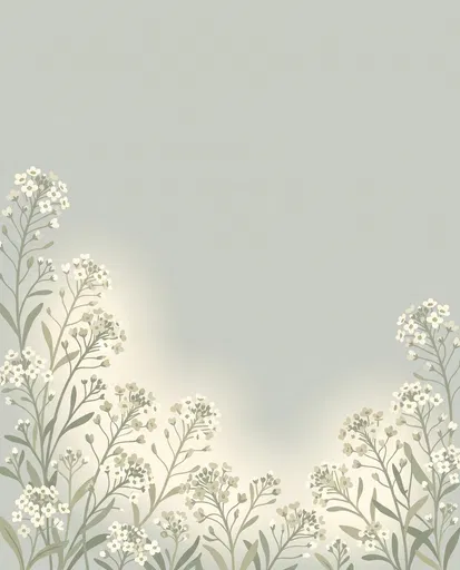 Sage and Ivory Alyssum Botanical Background