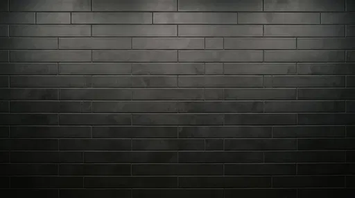 Dark Charcoal Matte Tile Wall Backdrop