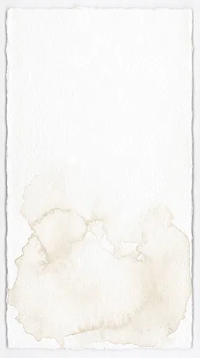 Cream Watercolor Wash on Textured Paper
