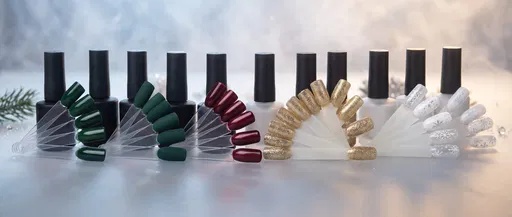 Winter Gel Nail Polish And Swatches