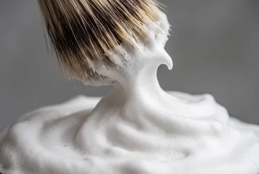 Shaving Brush Lifting White Foam Peak