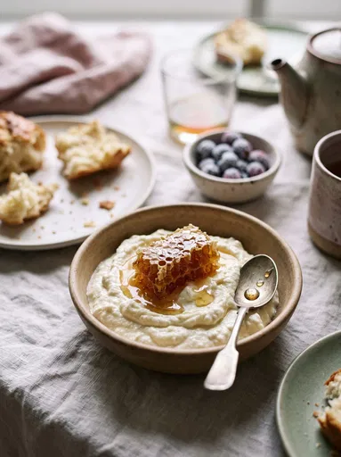 Yogurt Bowl With Raw Honeycomb
