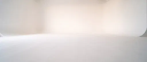Empty White Cyclorama Studio Background