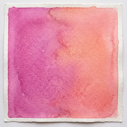 Pink and Coral Watercolor Wash Paper