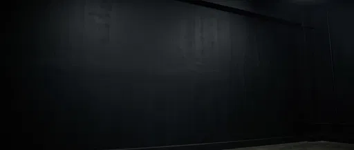Empty Matte Black Studio Interior Wall