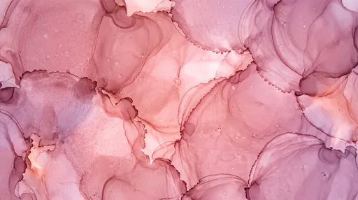 Abstract Pink Alcohol Ink Texture