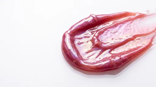 Iridescent Pink Lip Gloss Swatch