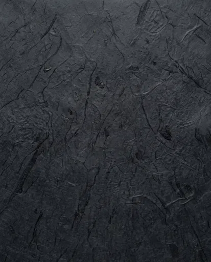 Dark Slate Black Mulberry Paper Texture