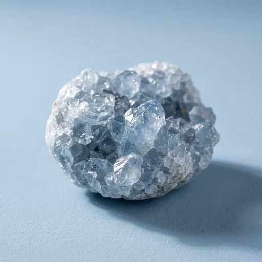 Raw Blue Celestite Crystal Cluster
