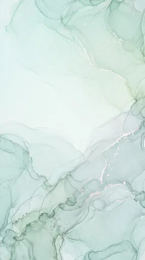 Pastel Green Alcohol Ink Background
