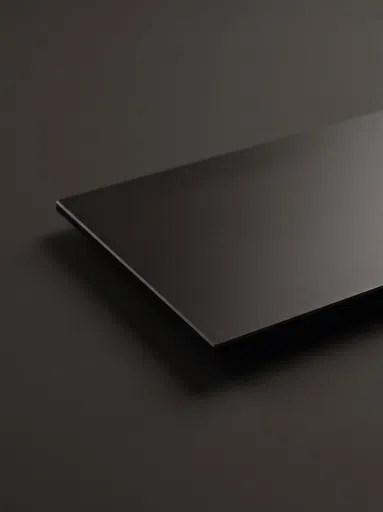 Matte Black Anodized Aluminum Panel