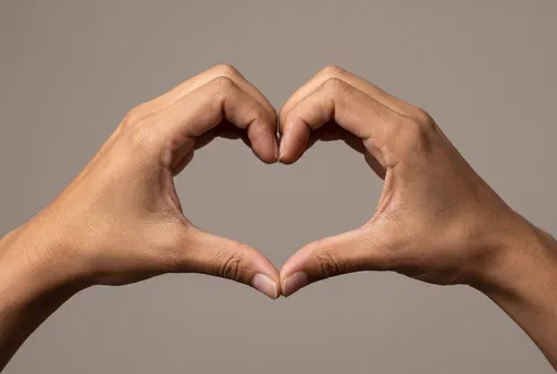 Two Hands Forming Heart Shape