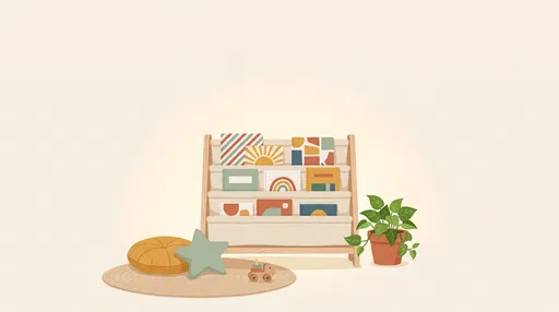 Cozy Children's Reading Nook Illustration