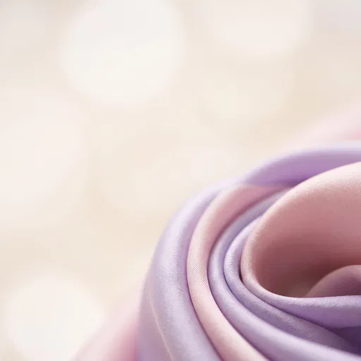 Pastel Pink and Lavender Silk Background