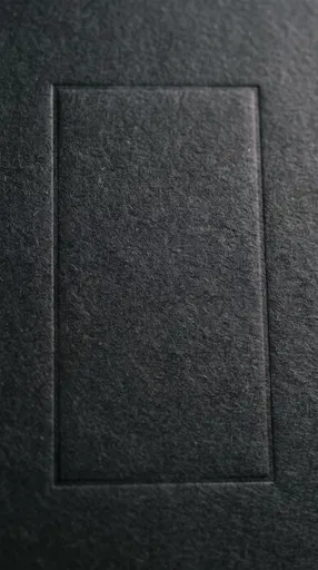 Debossed Black Felt Cardstock Texture
