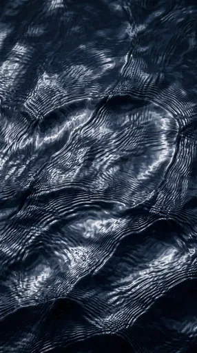 Dark Navy Ocean Water Ripples Texture