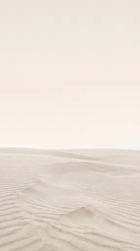 Minimalist Cream Desert Sand Dunes Background