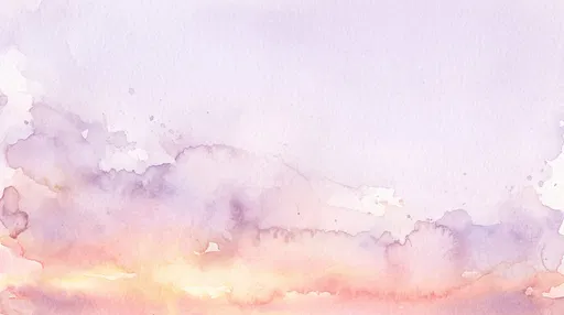 Pastel Purple and Pink Watercolor Background