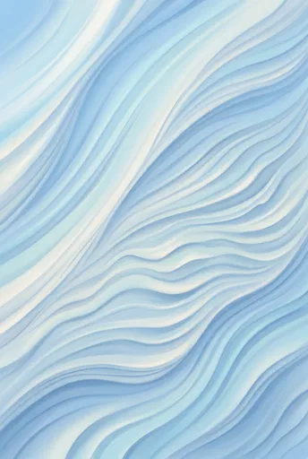 Abstract Blue and White Airbrush Waves