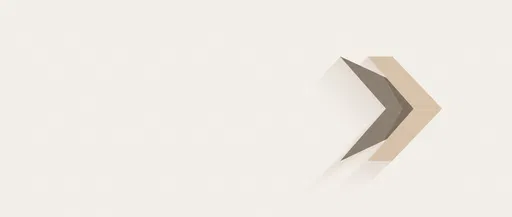 Minimalist Taupe and Sand Chevron Arrow