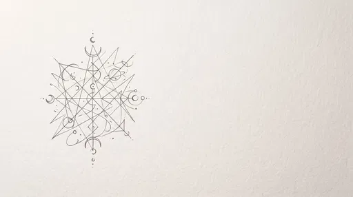 Minimalist Celestial Sigil on Cotton Paper