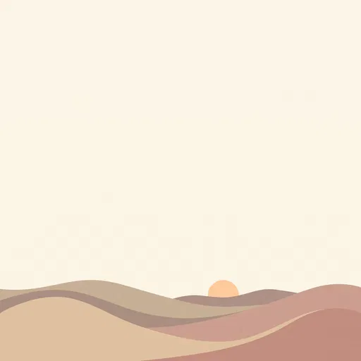 Minimalist Desert Hills Presentation Background