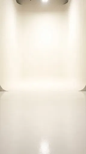 Warm White Studio Cyclorama Background