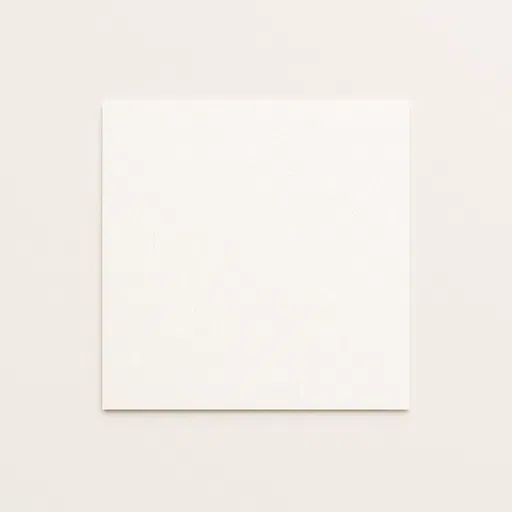 Blank Square Ivory Paper Flat Lay