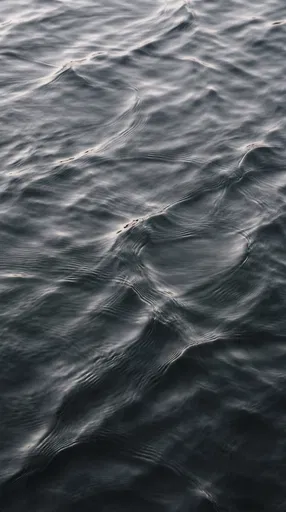 Dark Rippling Water Surface Texture