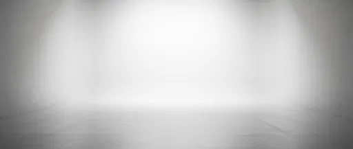 Empty White Cyclorama Studio Backdrop