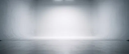 Empty White Studio Infinity Wall Background