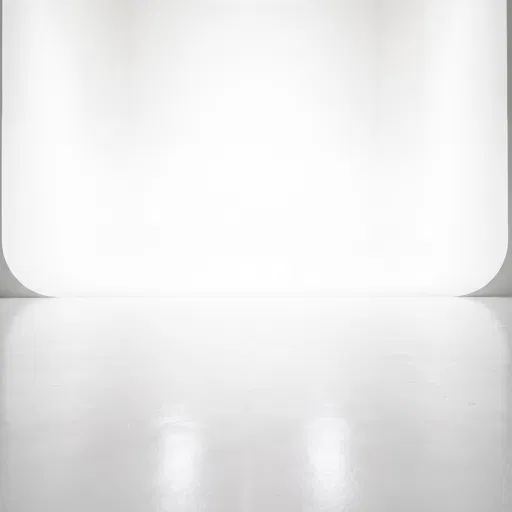 Bright White Studio Cyclorama Background