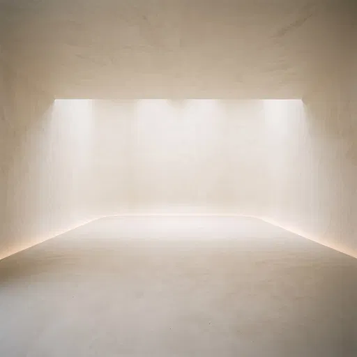 Minimalist Warm Plaster Studio Cyclorama Background