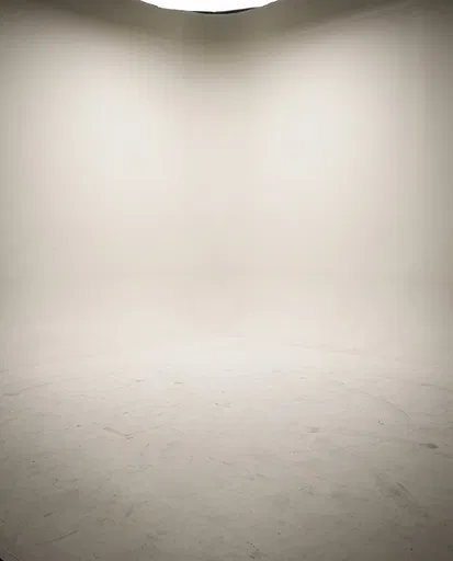 Empty Off-White Studio Cyclorama Corner