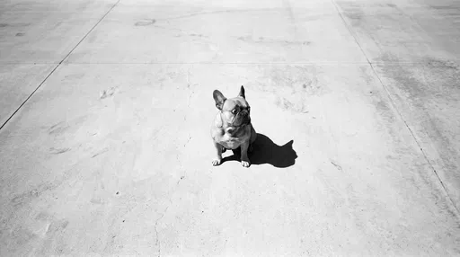 French Bulldog Giving Suspicious Side Eye