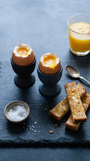 Soft Boiled Eggs and Toast Soldiers