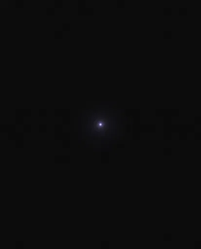 Minimal Black Background With Periwinkle Glow
