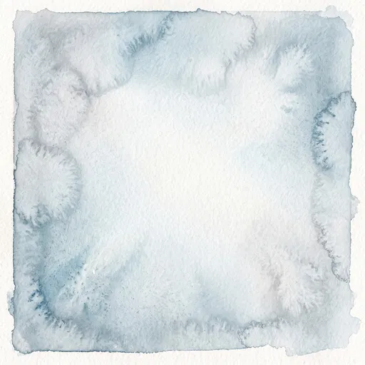 Soft Grey Blue Watercolor Wash Background
