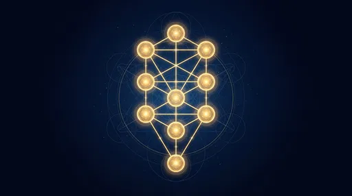 Golden Kabbalistic Tree of Life
