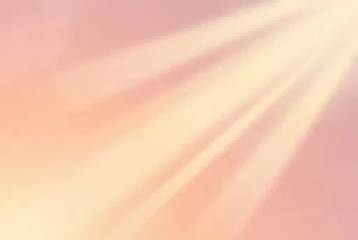 Soft Pastel Sunlight Rays Abstract Background