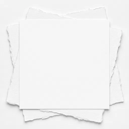 Layered White Torn Paper Mockup