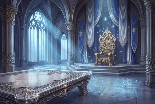 Magical Royal Throne Room Concept Art