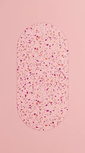 Minimalist Pink Terrazzo Capsule Background