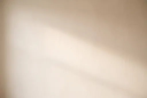 Warm Cream Wall With Soft Sunlight