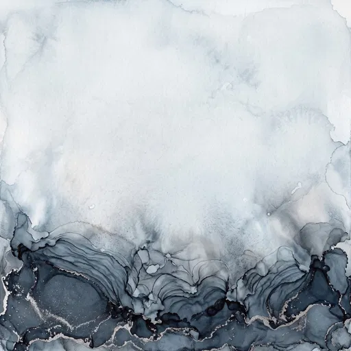 Blue Gray Alcohol Ink Background
