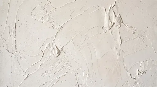 Off-White Troweled Plaster Wall Texture